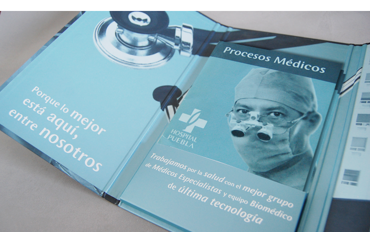 Dise&ntilde;o Editorial - Procesos M&eacute;dicos Hospital Puebla