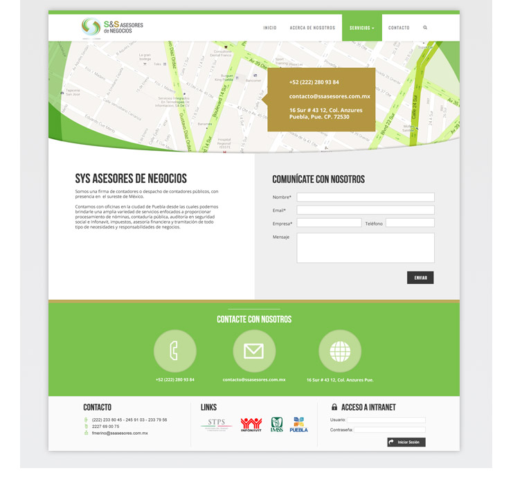 Dise&ntilde;o Web - SS Asesores