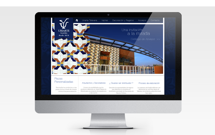 Dise&ntilde;o de sitio web - Uriarte Talavera